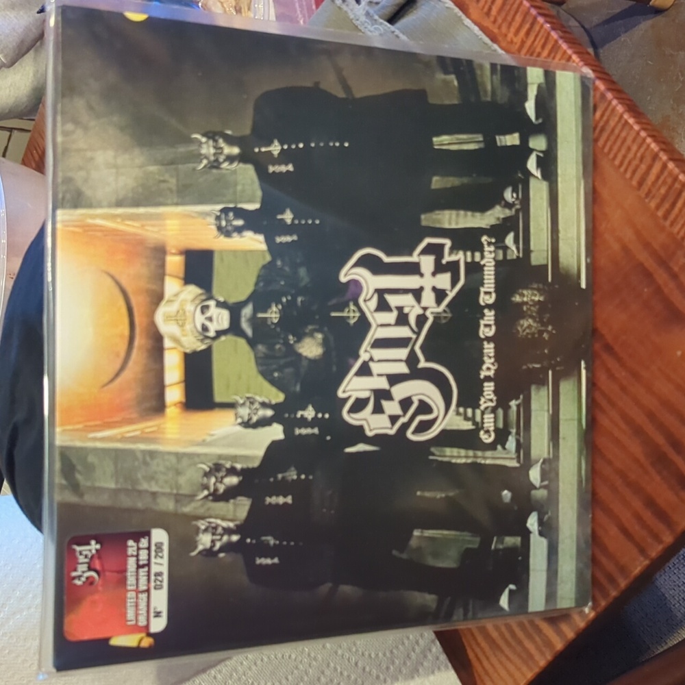 Ghost "Can you hear the Thunder?" 2lp Orange vinyl